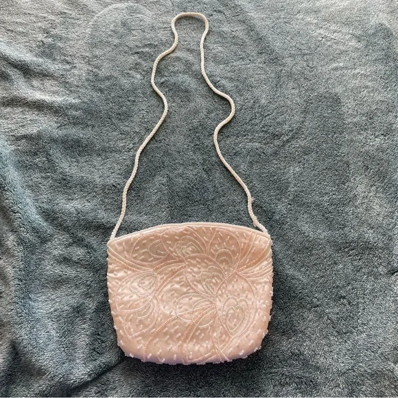 Elegant Cream‎ Embroidered Women's Bag - Picture 2 of 6